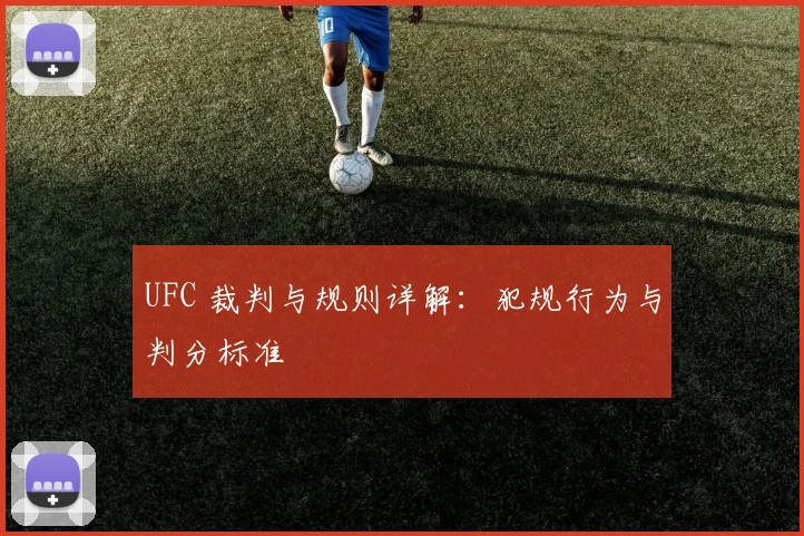 UFC 裁判与规则详解：犯规行为与判分标准